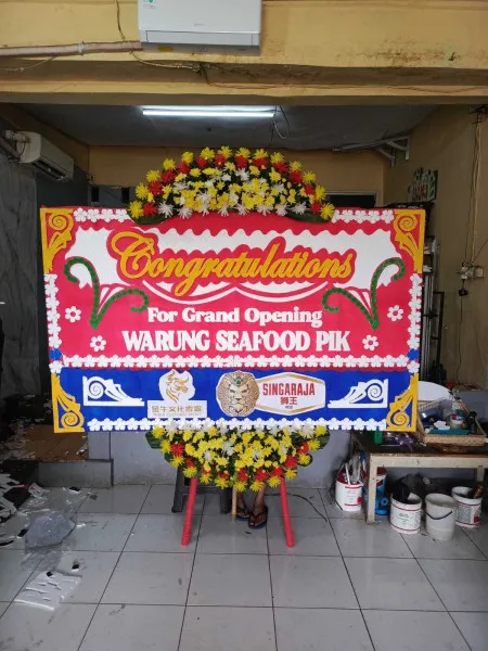 Papan Bunga Ucapan Selamat Purwajaya Krangkeng