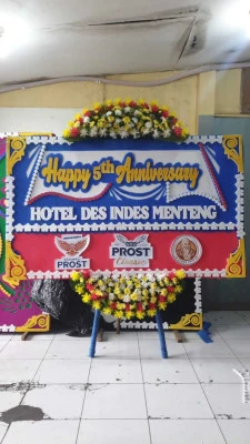 Papan Bunga di Purwajaya Krangkeng